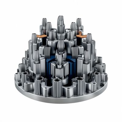 Precision CNC Medical Parts Aluminum Alloy ±0.01mm Tolerance