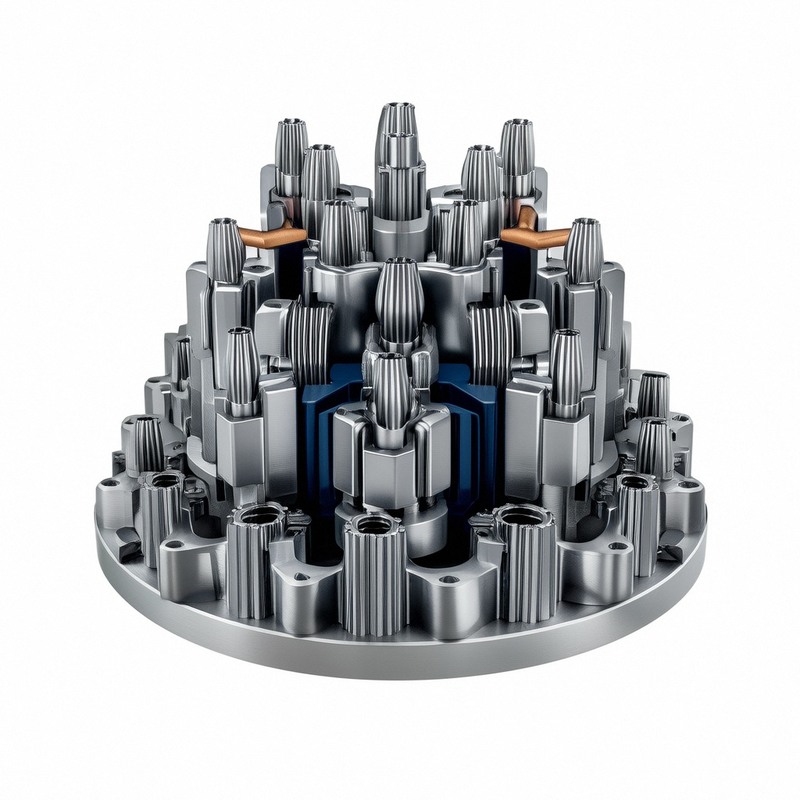 Precision CNC Medical Parts Aluminum Alloy ±0.01mm Tolerance